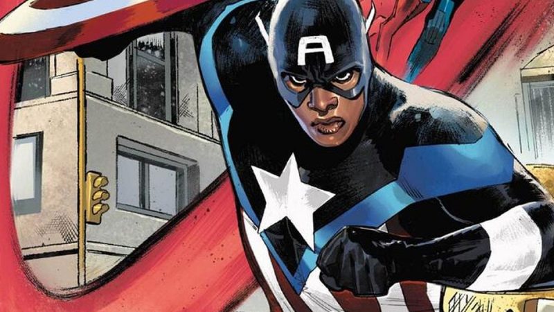 Miles Morales como el Capitán América en What If