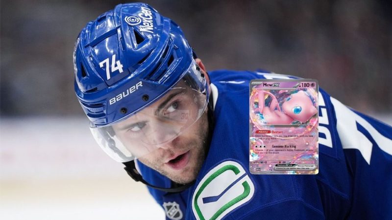 Desafíos de un jugador de la NHL al coleccionar cartas Pokémon