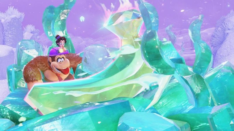 Desbloquear el jefe secreto de Isla DK en Donkey Kong Bananza