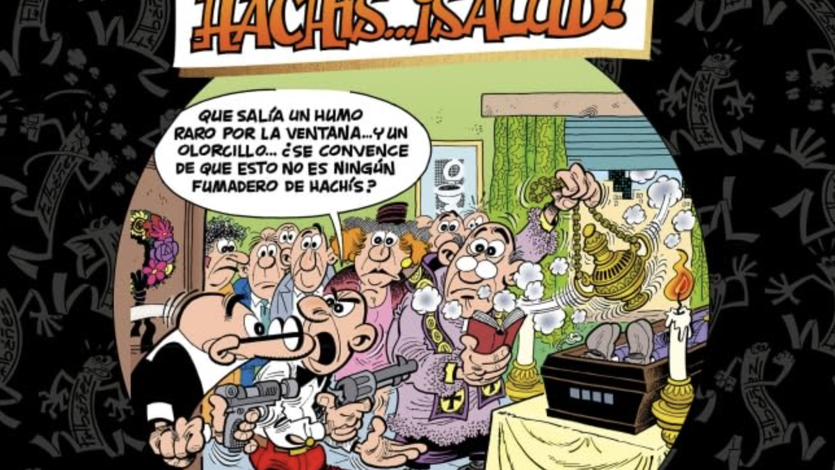 Hachís: la mítica entrega de Ibáñez que convierte a Mortadelo y Filemón en la DEA