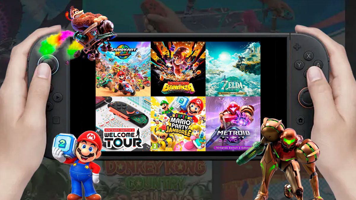 Juegos de Nintendo Switch 2 con resolución 4K, 1440p y 120 fps