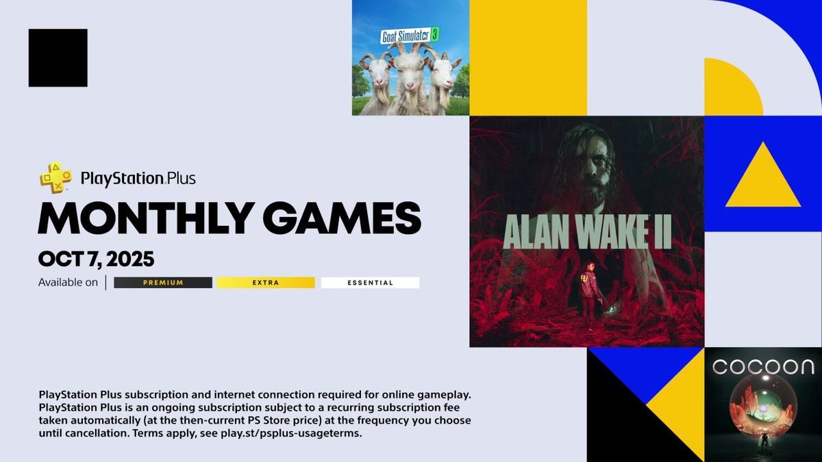 Juegos de PS Plus de octubre 2025: Alan Wake 2 y más