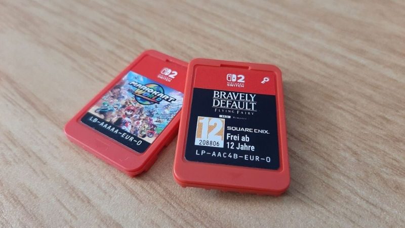 Nintendo ofrece cartuchos de 64 GB y tarjetas llave para Switch 2