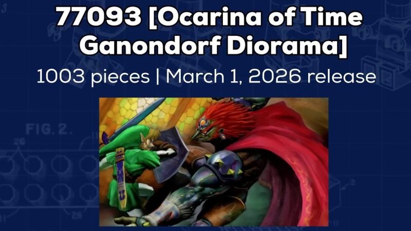 Nuevo set de LEGO de The Legend of Zelda en marzo de 2026
