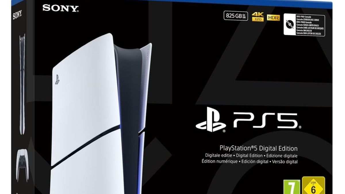 PS5 Digital con chasis E y menos almacenamiento ya disponible en Europa
