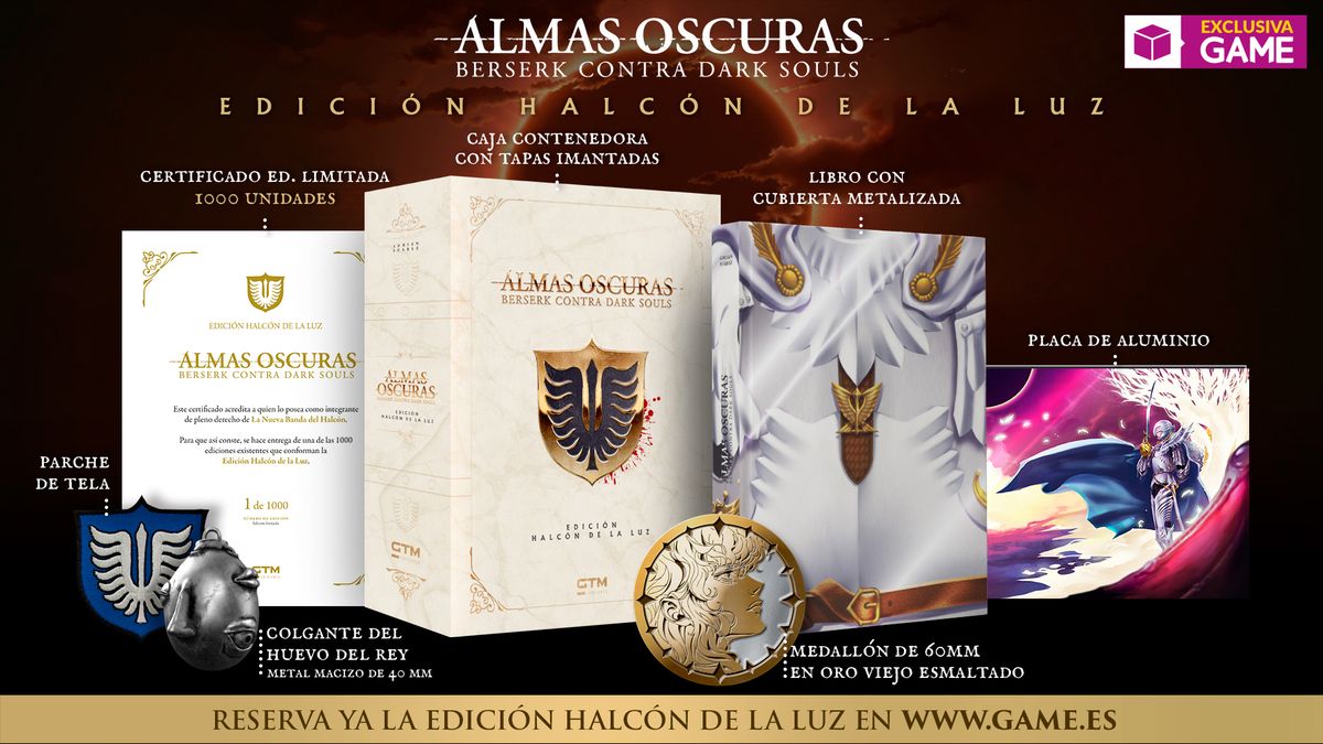 Reserva Almas Oscuras en GAME y obtén ediciones especiales