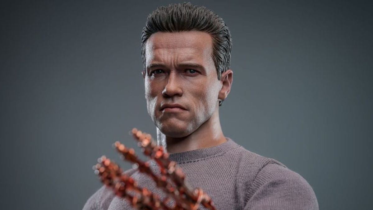 Arnold Schwarzenegger se rejuvenece 30 años con figura Hot Toys de Terminator 2