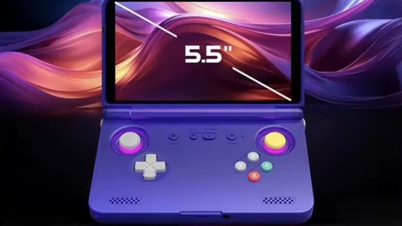 Consola retro con pantalla AMOLED y diseño plegable a mejor precio