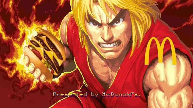 McDonald’s presenta vídeo de colaboración con Street Fighter en Japón
