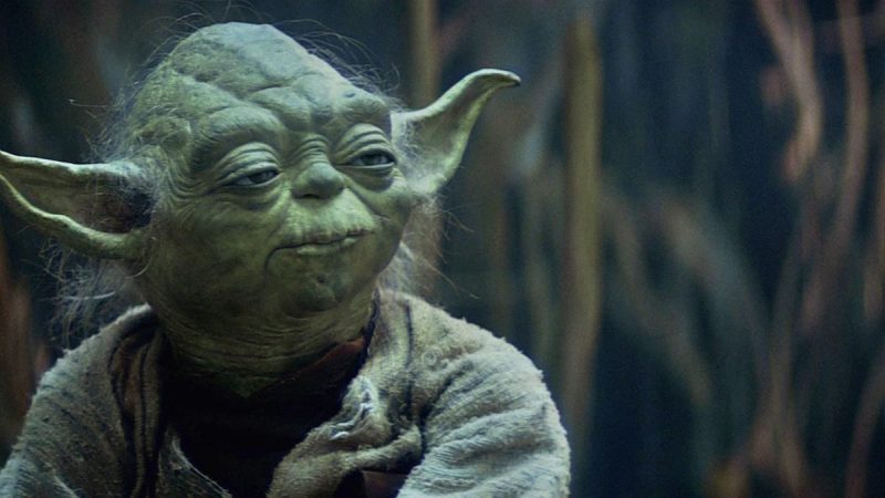 Yoda iba a ser azul y peludo en el diseño original de Star Wars